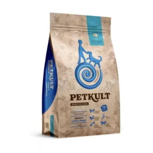 PETKULT Sensitive Adult Large для крупных пород, с рыбой 12 kg