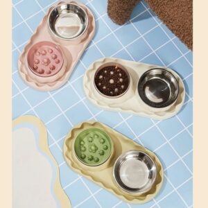 Двойная миска для домашних животных