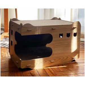 Домик для кошек с когтеточкой