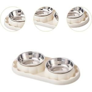 Двойная миска для домашних животных