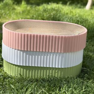 Картонная когтеточка для кошек